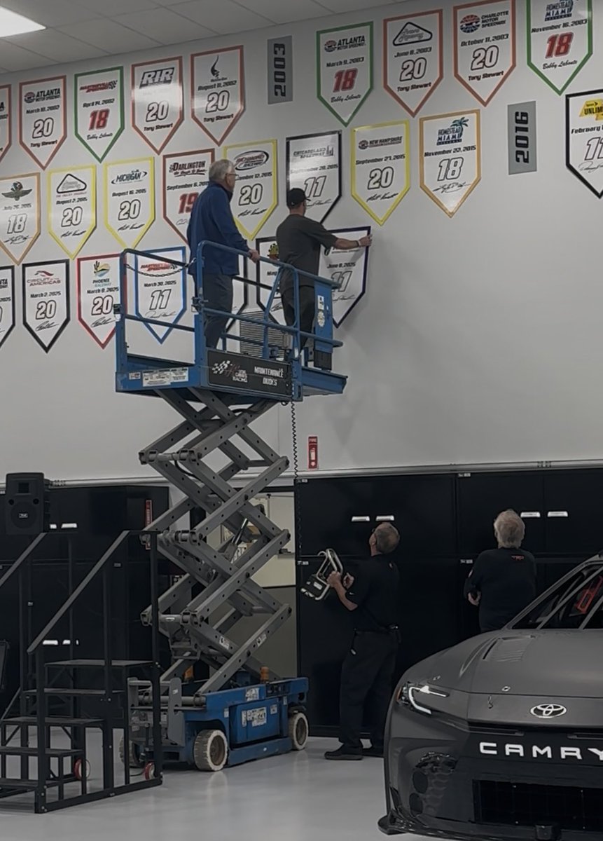 Dave Alpern (@pernski) on Twitter photo Banner ceremonies never get old! 🏁
We love winning for our partners and our people!
<a href="/ToyotaRacing/">Toyota Racing</a> <a href="/Yahoo/">Yahoo</a> <a href="/KingsHawaiian/">KING'S HAWAIIAN</a> <a href="/progressive/">Progressive</a>
<a href="/SportClips/">Sport Clips Haircuts</a> Banner ceremonies never get old! 🏁
We love winning for our partners and our people!
<a href="/ToyotaRacing/">Toyota Racing</a> <a href="/Yahoo/">Yahoo</a> <a href="/KingsHawaiian/">KING'S HAWAIIAN</a> <a href="/progressive/">Progressive</a>
<a href="/SportClips/">Sport Clips Haircuts</a>