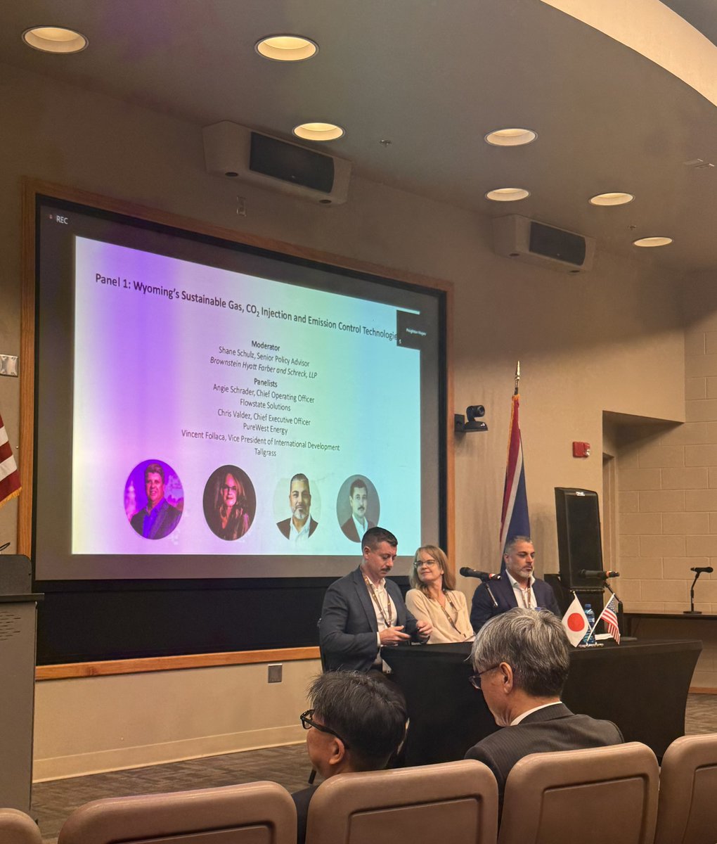 PAW is pleased to attending the Japan-Wyoming Energy Business Seminar today with <a href="/GovernorGordon/">Governor Mark Gordon</a> &amp; the Consulate General of Japan, Denver. 

The first panel features PAW Members Brownstein Hyatt Farber Schreck, LLP, Flowstate Solutions, PureWest Energy &amp; Tallgrass.