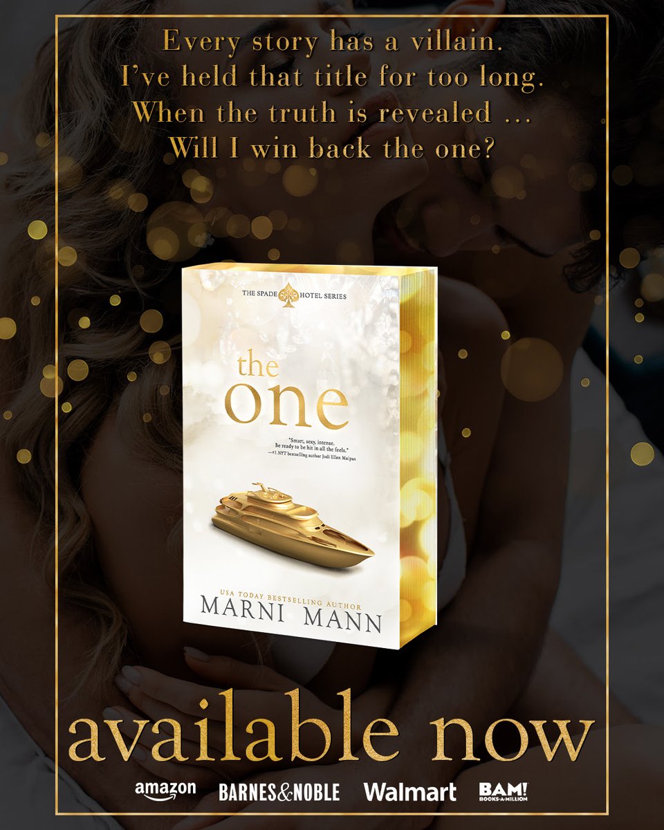 The deluxe print edition of The One by <a href="/marnimann/">Marni Mann</a> is now LIVE! This gorgeous special edition features sprayed edges with stenciled artwork and special cover design features.

Get your copy today while supplies last!
 books2read.com/The-One-
<a href="/valentine_pr_/">Valentine PR & Literary Management</a>