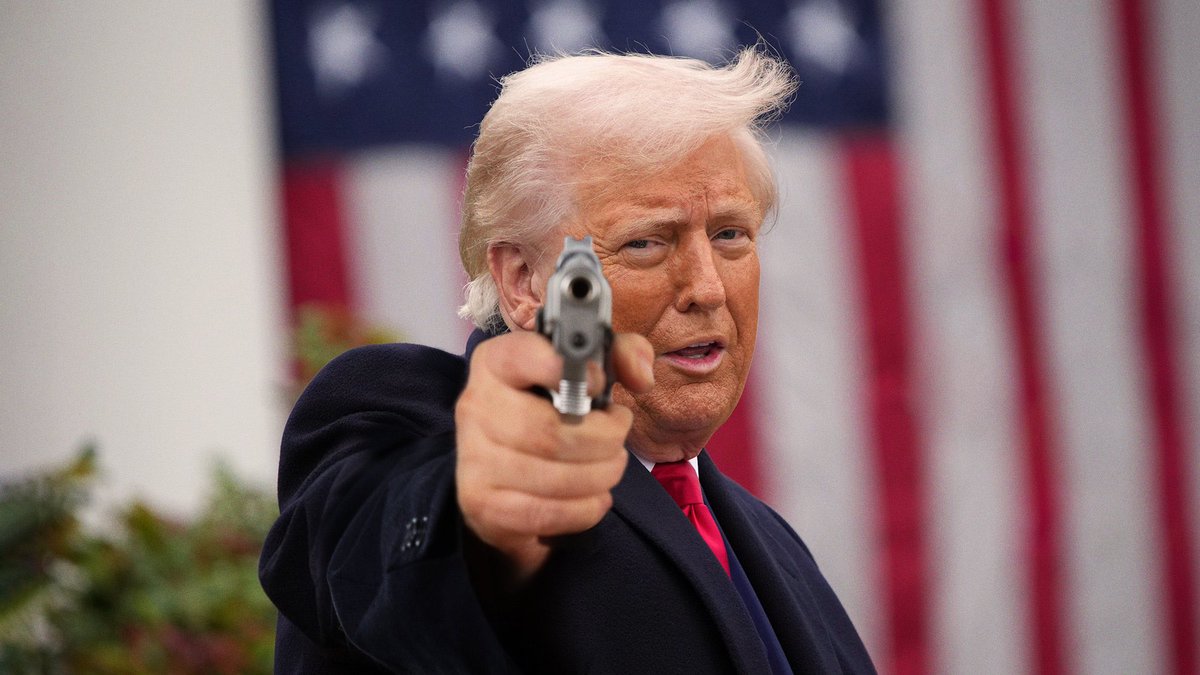 “The truth is, the election was rigged from the start” *BANG*