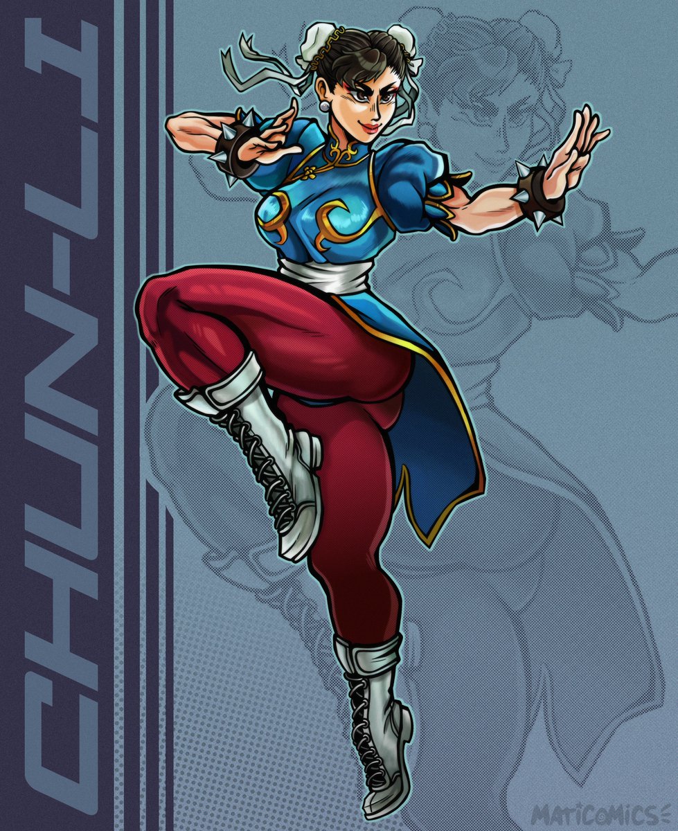 MatiComics64's tweet image. Chun-Li 💥
#RedrawMvCI #StreetFighter6
#ストリートファイター