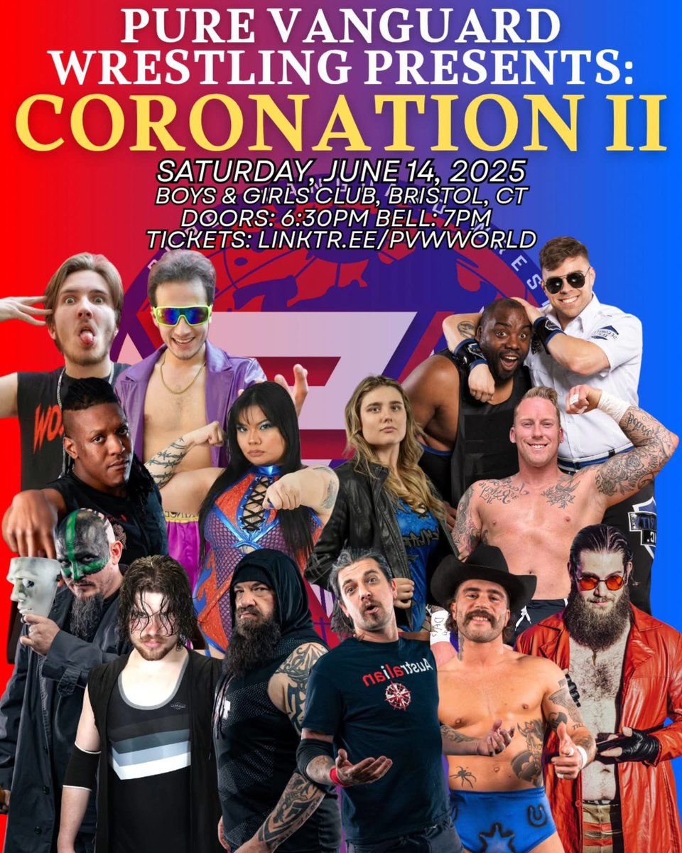🚨 DEBUT ALERT 🚨

This Saturday, we will be reporting for duty at #PureVanguardWrestling for the first time! Let’s get to work! 😎🐕‍🦺
#CoronationII 

🎟️: pvw.world/?fbclid=IwQ0xD…