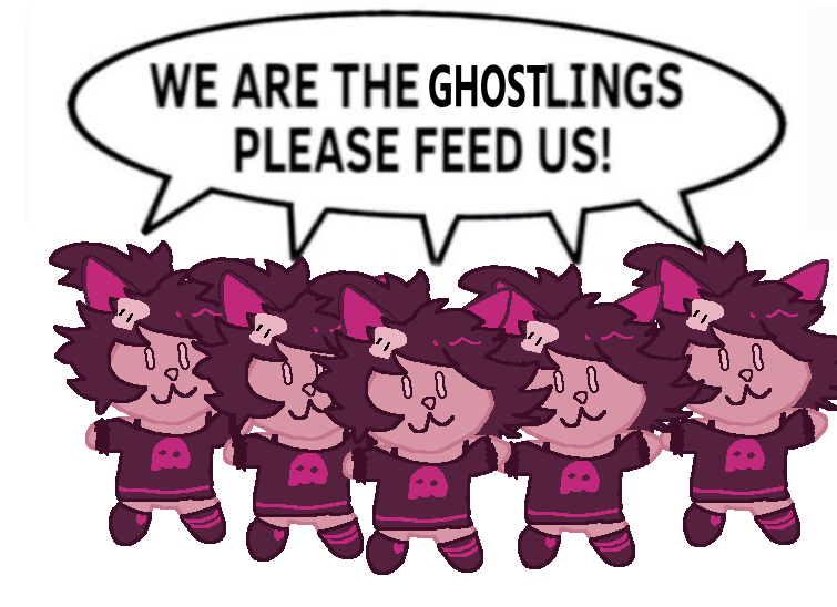 Its_Kath_'s tweet photo. i decided to draw your little sona character as a ghostling because i was bored https://t.co/9KUQE1f1fz