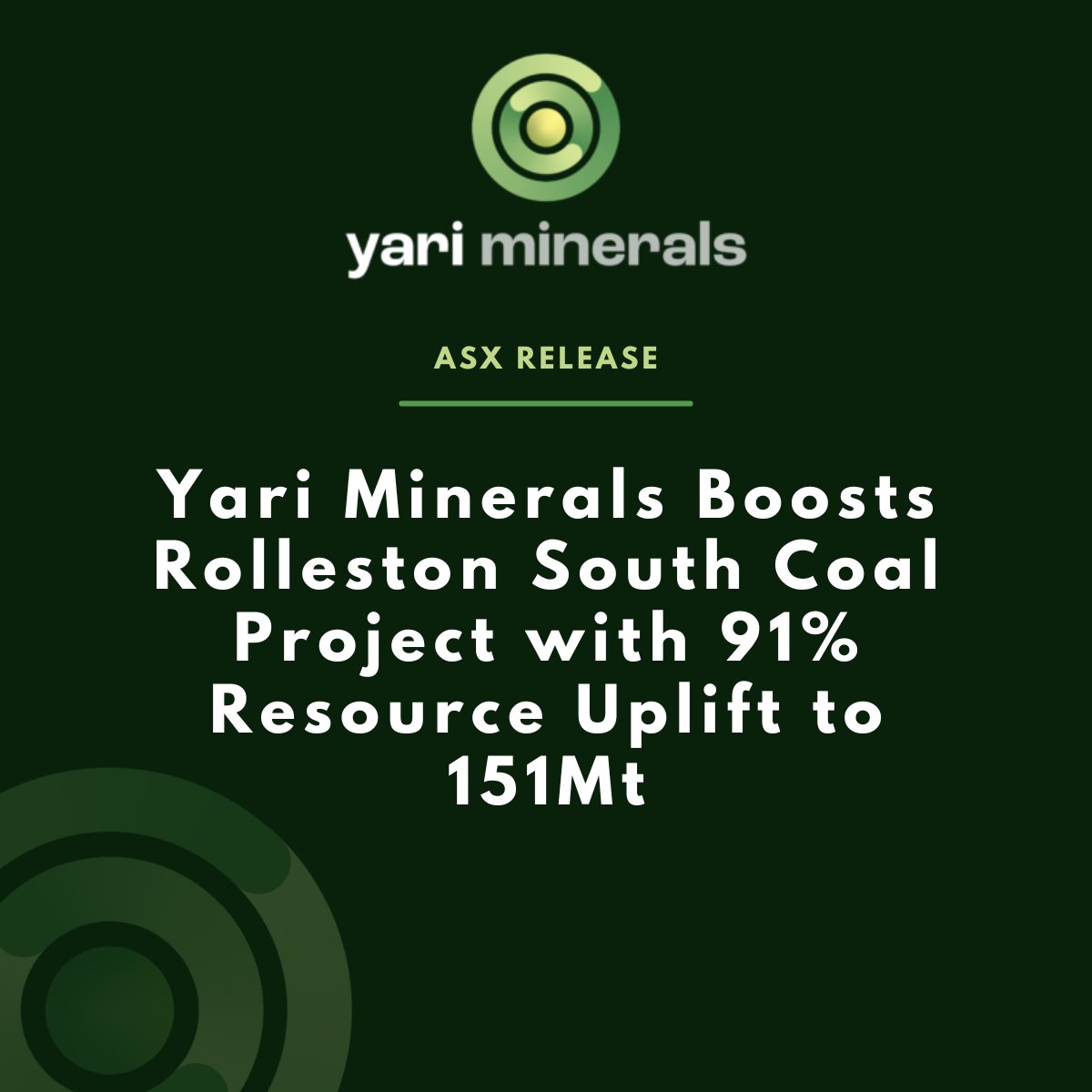 We’ve increased the Inferred Coal Resource at our Rolleston South Coal Project by 91.3% to 151Mt.

This uplift was achieved using open-source coal seam gas well data at no additional cost, showing the value of smart data integration and strong geological modelling.

📍Located in