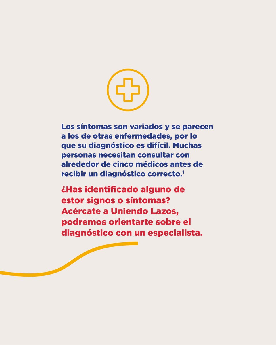 Reconocer los signos y síntomas de la amiloidosis y evitar la normalización por herencia familiar puede ser la diferencia en un diagnóstico oportuno.

Aqui te dejamos algunos de los síntomas más representativos de la enfermedad.

#UniendoLazosAmiloidosis
#CalidadDeVidaAmiloidosis