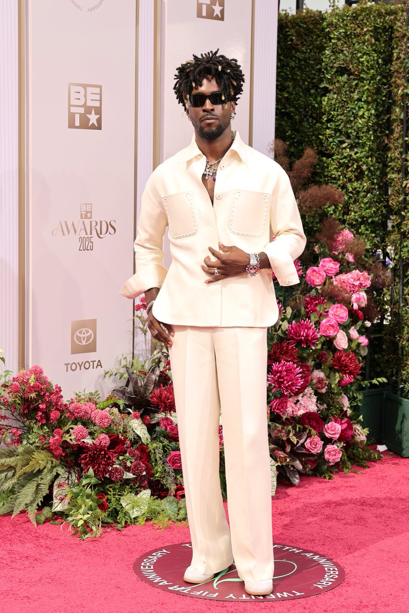 Saint JHN attends the 2025 #BETAwards