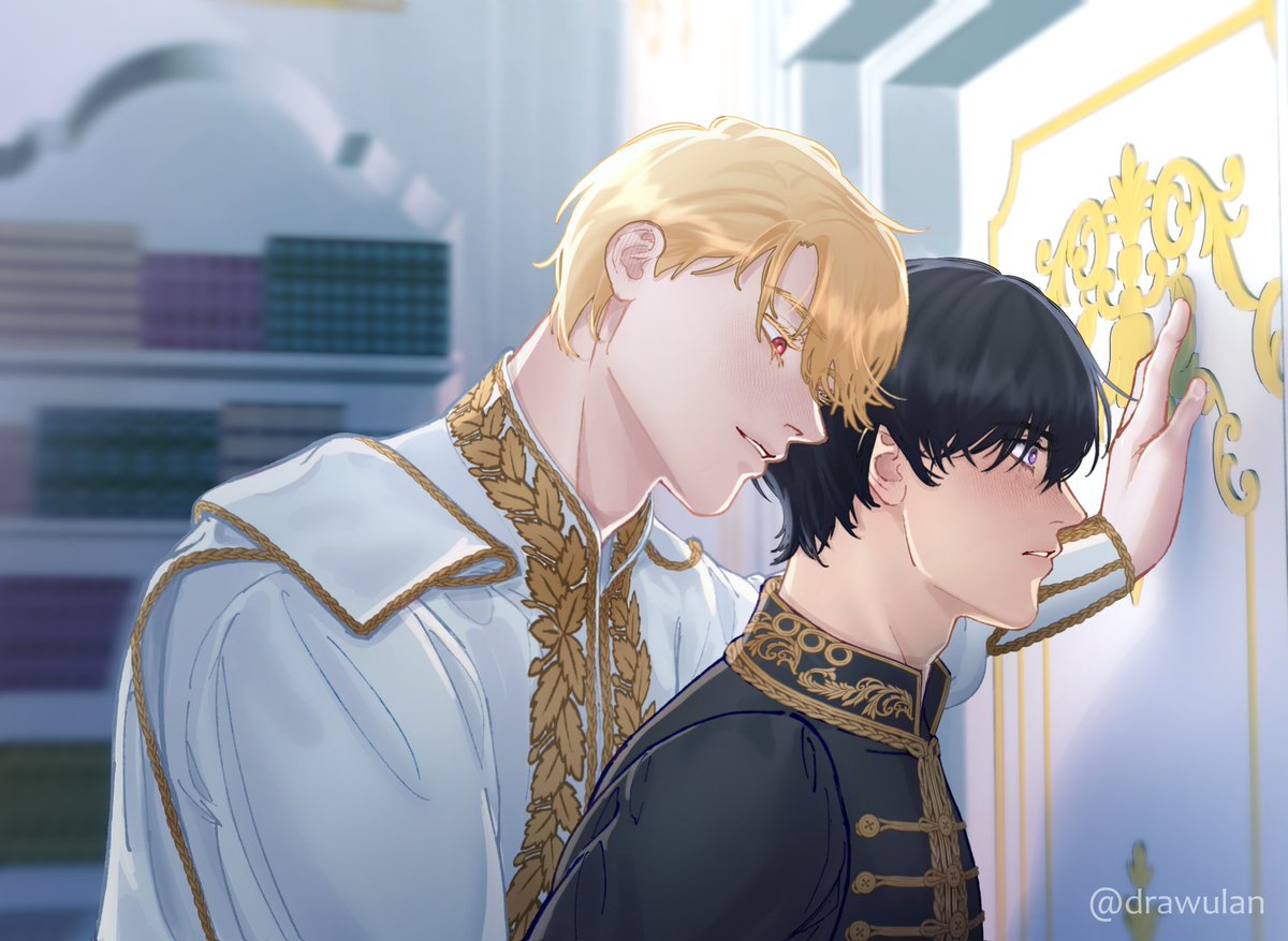 drawulan's tweet photo. #키시유더 #터닝 #turning 
"It's okay if you don't confirm right now. If you leave, I'll let you go immediately. But if you turn around now."
A low voice gently covered his ear, enticing him.
"Then, I'll kiss you according to my conviction." https://t.co/1ZL279eqwt