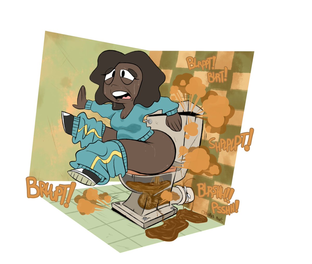 amo digo odio los inodoros rotos 😊😡😤