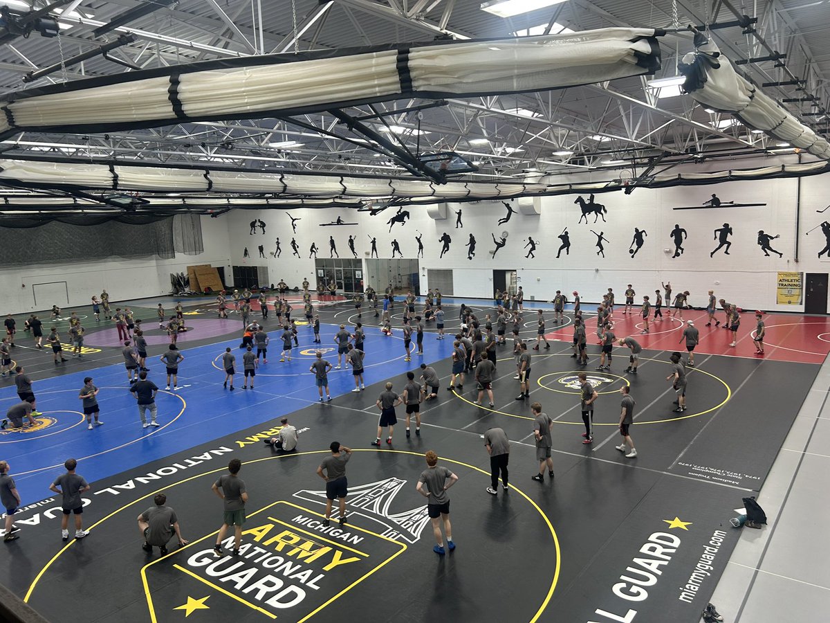 SchindelCamps's tweet image. Schindel wrestling camp has started! Over 80 girls in the first year and over 130 guys this week at camp. We have campers from 8 different states and someone from Sweden! #GrowWrestling 

Sign up for our last intensive camp on June 15-18. SchindelwrestlingCamps.com