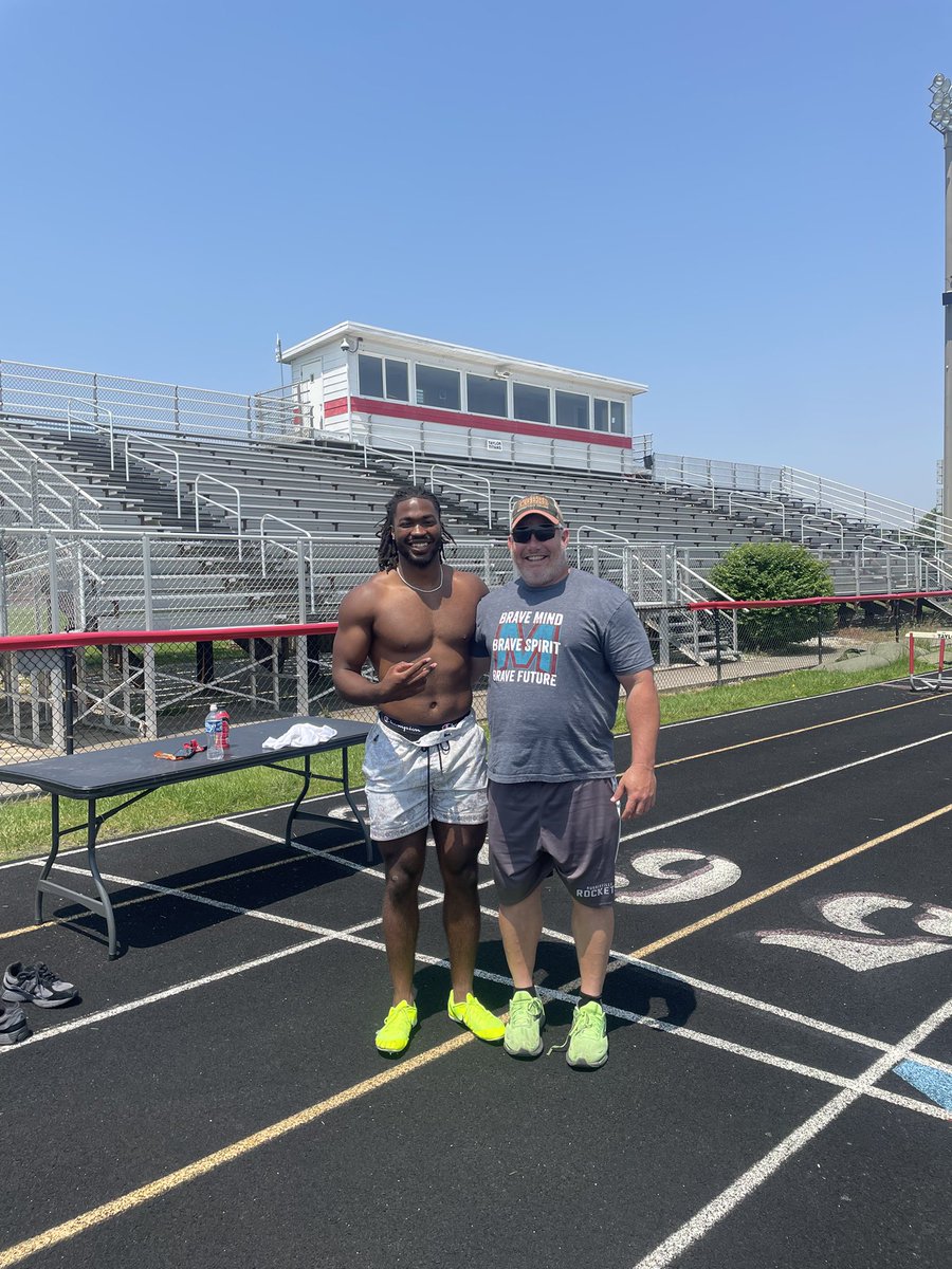 This kids last day before college.  Came to me running 20.4 leaves running 22.3.  Great athlete even better kid.  Look forward to seeing what’s next for him.  #chirpchirp