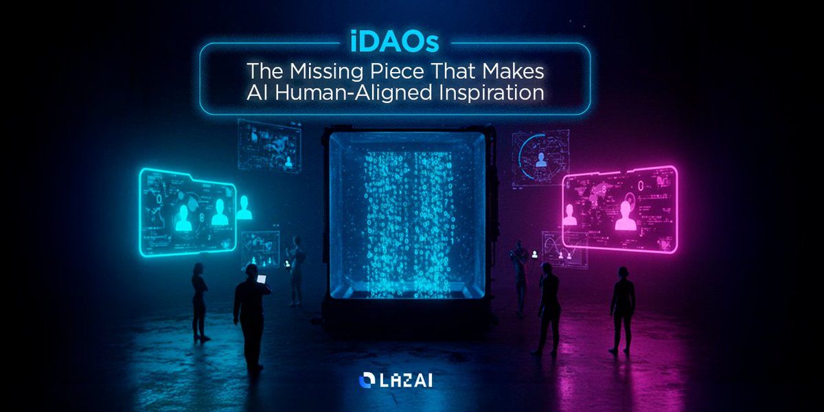 It's Tech Tip Tuesday! 💡 
Let's delve into iDAO, Individual-centric Decentralized Autonomous Organizations. Discover how iDAOs empower users with control over their data and AI interactions

lazai.network/blog/idao-the-…
