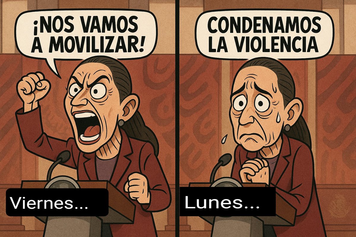 Vaya cambio drástico en su discurso tuvo la doñita.
Casi mágico, de un día para otro...