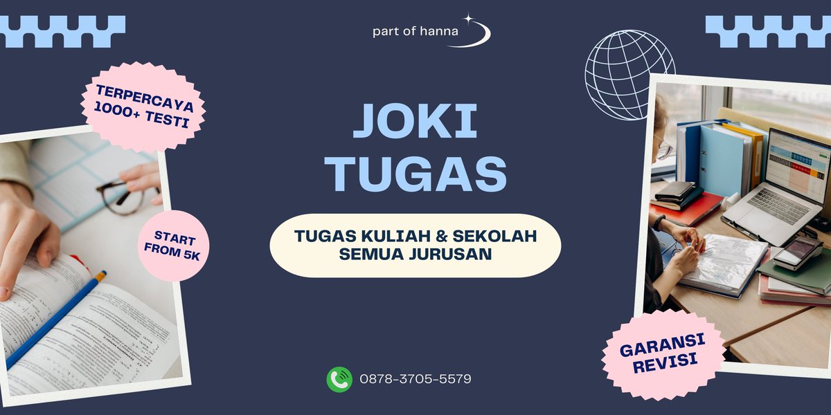 Joki Tugas 1000+ Testi tweet media