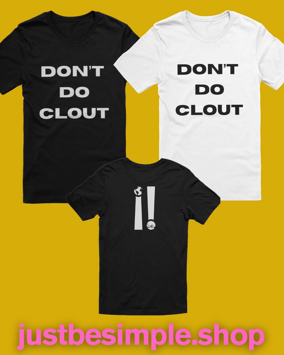 DON’T DO CLOUT 

Sport the brand this summer! 🔥