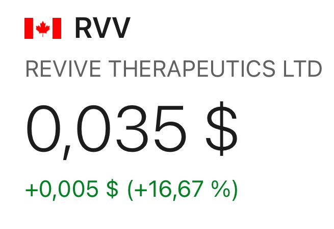 kamtraders's tweet photo. Revive Therapeutics (OTCQB: $RVVTF) (CSE: $RVV)

Company has been contacted by a prominent clinical researcher from a U.S. University Cancer Institute to investigate Bucillamine for boosting anti-tumor effects in patients with advanced solid tumors, potentially opening up another significant market segment.

$jnj $mrna $veru $tspt $pfe #biotech #Bucillamine #Covid #LongCovid #Mpox #psychedelic #weed @RobertKennedyJr @US_FDA