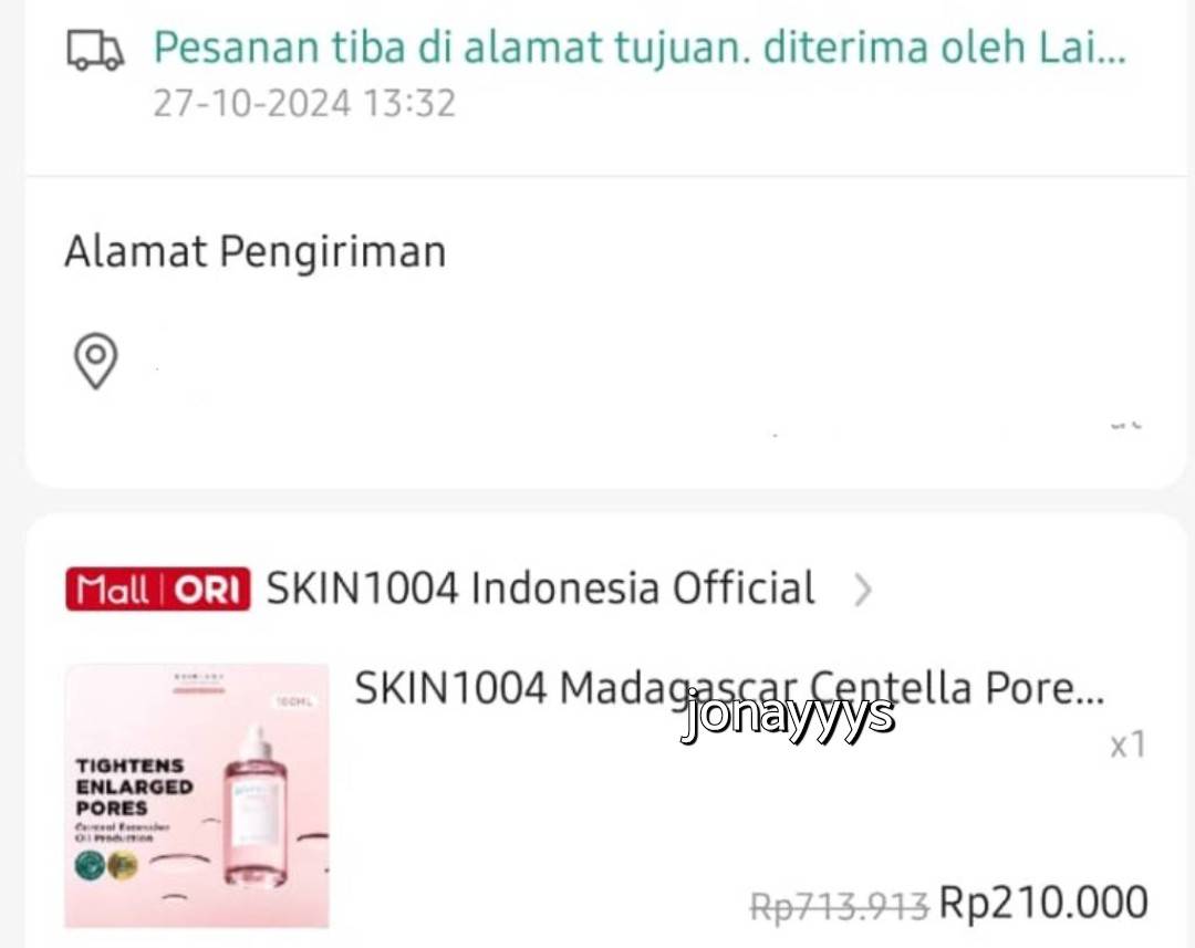 jonayyys's tweet photo. Wts skin1004 mandagascar centella poremizing fresh ampoule

85k, masih binyik bet ges
Pengiriman dari Bekasi
Bisa oren, ijo, biru
Exp. 2027 https://t.co/yJpGq8CB2s