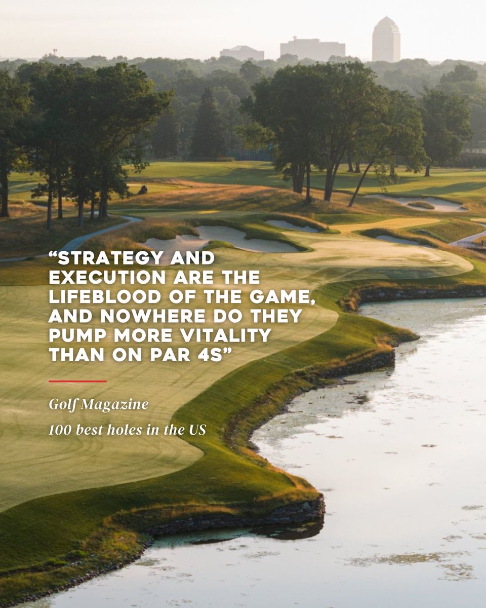 OCMGolf's tweet image. Golf Magazine have voted our renovated Par 5, 5th and the new Cape style Par 4, 16th we created at @MedinahCC among the best 100 holes in America.