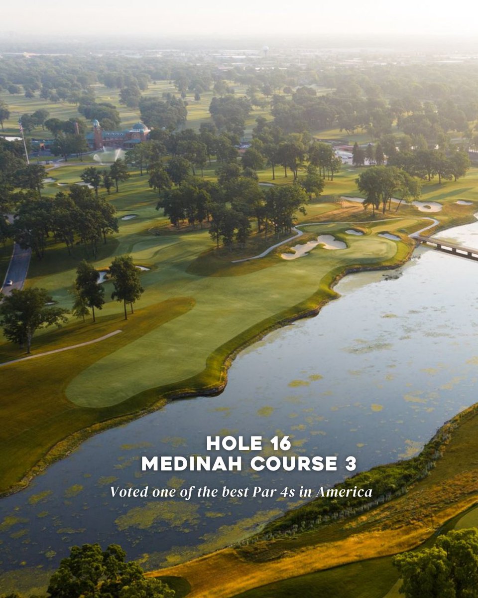 OCMGolf's tweet image. Golf Magazine have voted our renovated Par 5, 5th and the new Cape style Par 4, 16th we created at @MedinahCC among the best 100 holes in America.