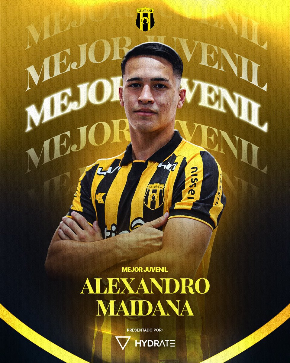 🚜 Por la banda 

Alexandro Maidana fue distinguido por nuestros hinchas en una votación reñida con Octavio Alfonso tras 24hs de votación y fue elegido como el mejor juvenil del primer semestre de 2025. Ante la paridad, el premio es de Alexandro por la cantidad de minutos