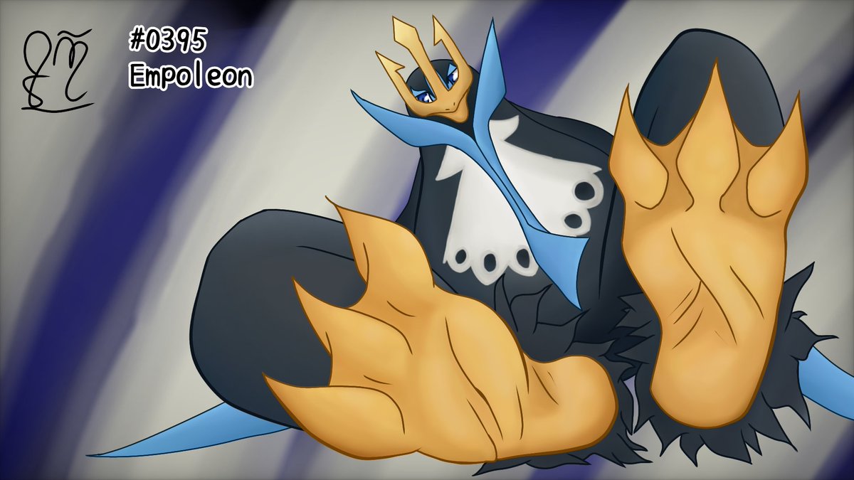 #395 Empoleon
Dex entry for Footdex Project.