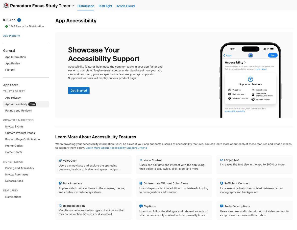 Learn more about Accessibility Nutrition labels right now on App Store Connect.
#WWDC25
