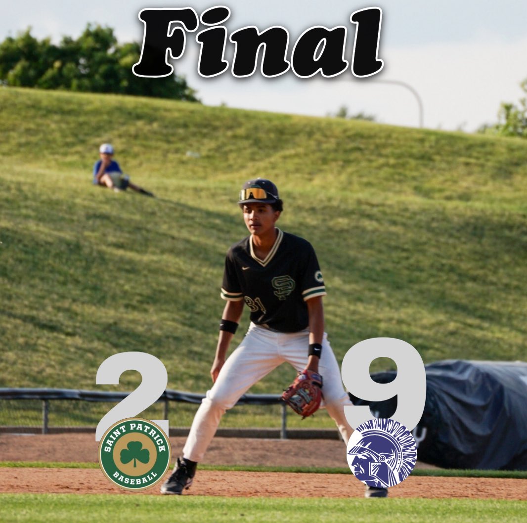Thank you Shamrock fans for the support throughout the season. ⚾️☘️
#stpatrickbaseball