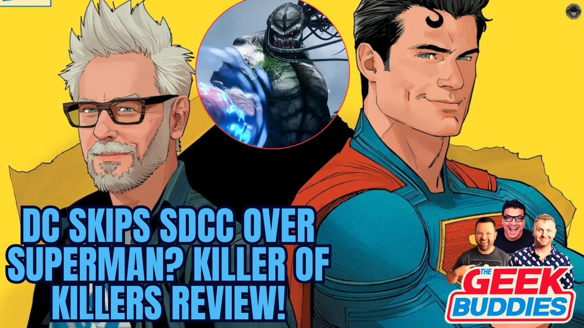 Geek_Buddies's tweet image. We got a Monday show for ya! @TheRochaSays & @mktoon talk:
- Big changes for Warner/Discovery!
- No @DCOfficial panel at Comic Con?!
- #Ironheart & #StrangeNewWorlds trailers!
- Our #PredatorKillerofKillers spoiler review!
Check it out: youtu.be/FqstBX0Ofdc