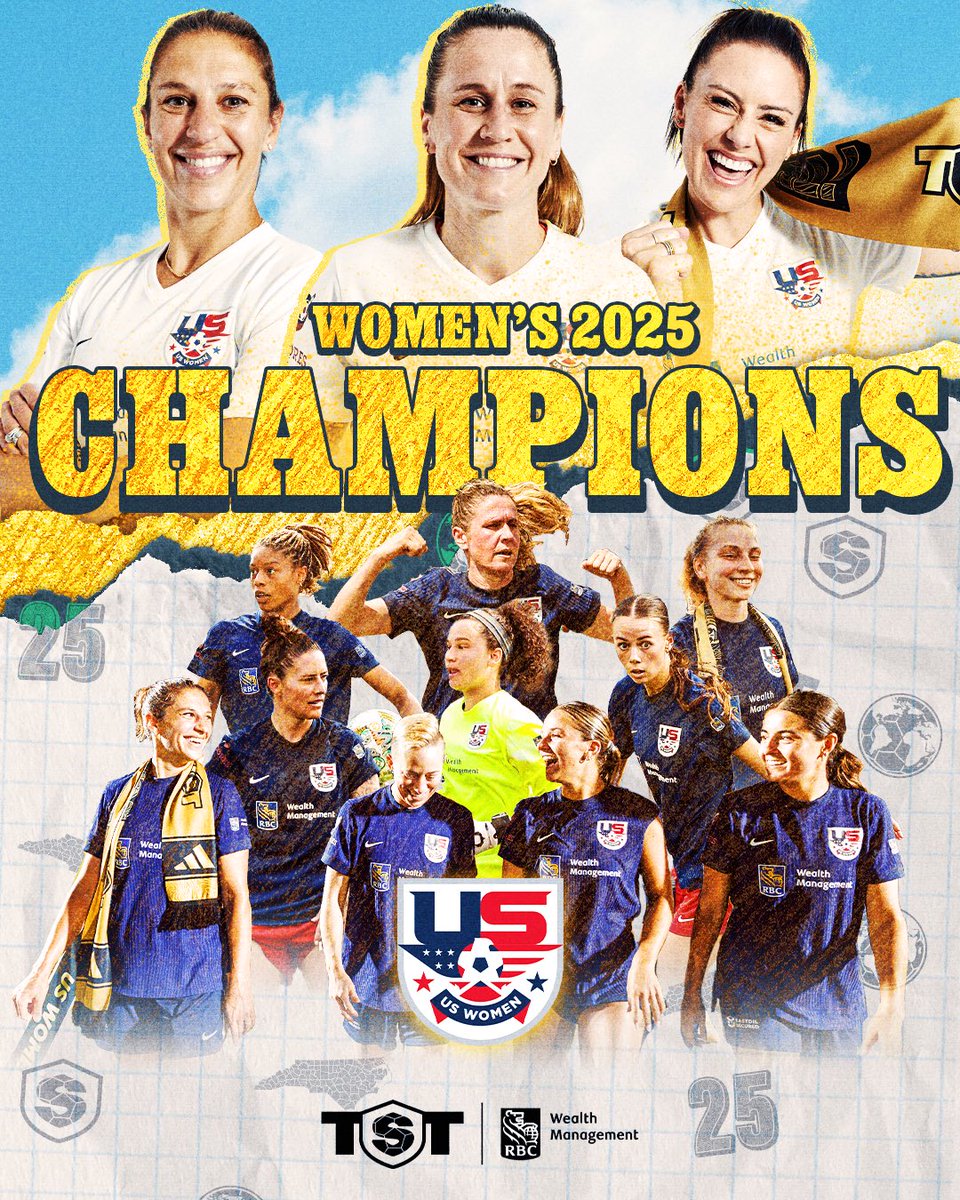 TST (@tst7v7) on Twitter photo THE US WOMEN ARE YOUR TST 2025 WOMEN’S CHAMPIONS!!!!!!
🏆💰BACK-TO-BACK CHAMPIONS💰🏆
- Presented by <a href="/RBCwealth/">RBC Wealth</a> Management THE US WOMEN ARE YOUR TST 2025 WOMEN’S CHAMPIONS!!!!!!
🏆💰BACK-TO-BACK CHAMPIONS💰🏆
- Presented by <a href="/RBCwealth/">RBC Wealth</a> Management