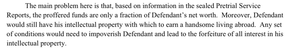 DurkAllDay's tweet image. Idk how to feel about this statement
Basically, no amount of money/asset will be enough unless it truly strips him of most of his wealth and income potential, including intellectual property????
Is there a point in arguing anything else after this??