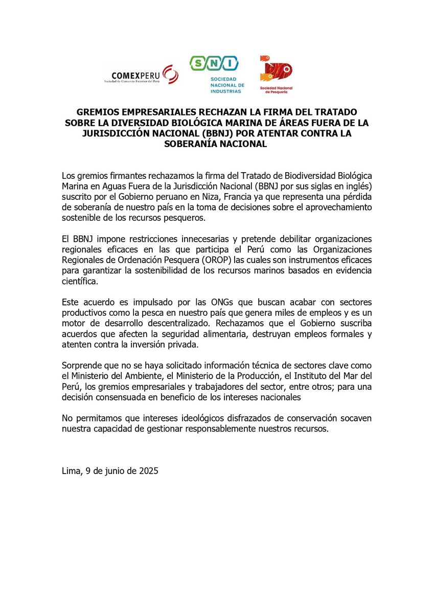 SNP Perú tweet media