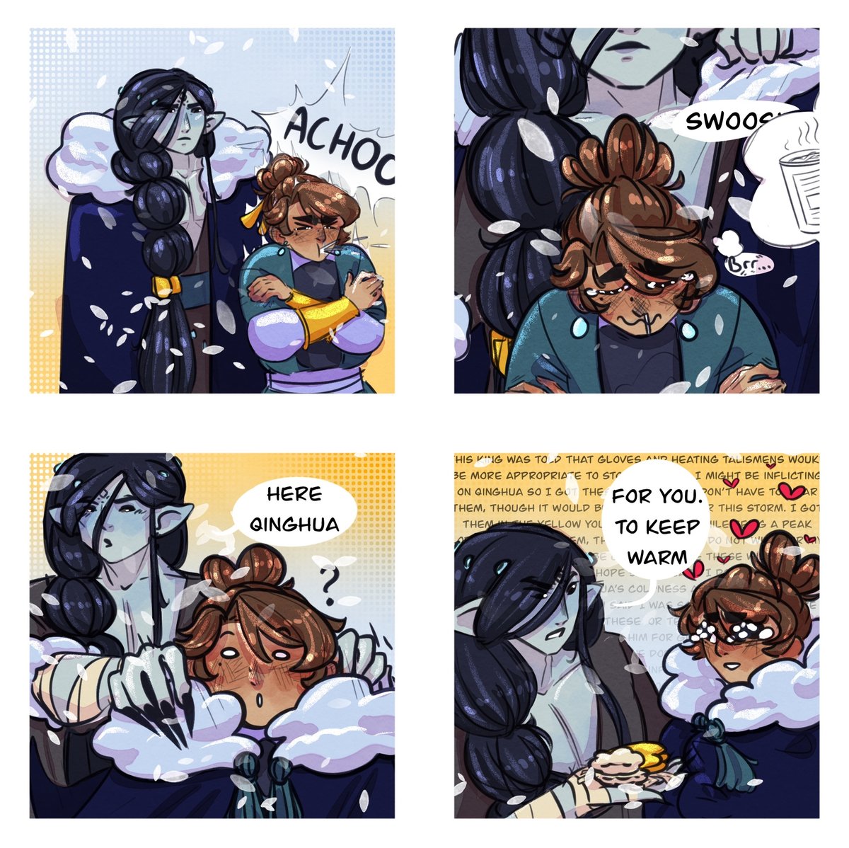 DrawtheMoon101's tweet image. Moshang Mini Comic Part 5
#Moshang #svsss #fanart #mobeijun #shangqinghua #scumvillainselfsavingsystem