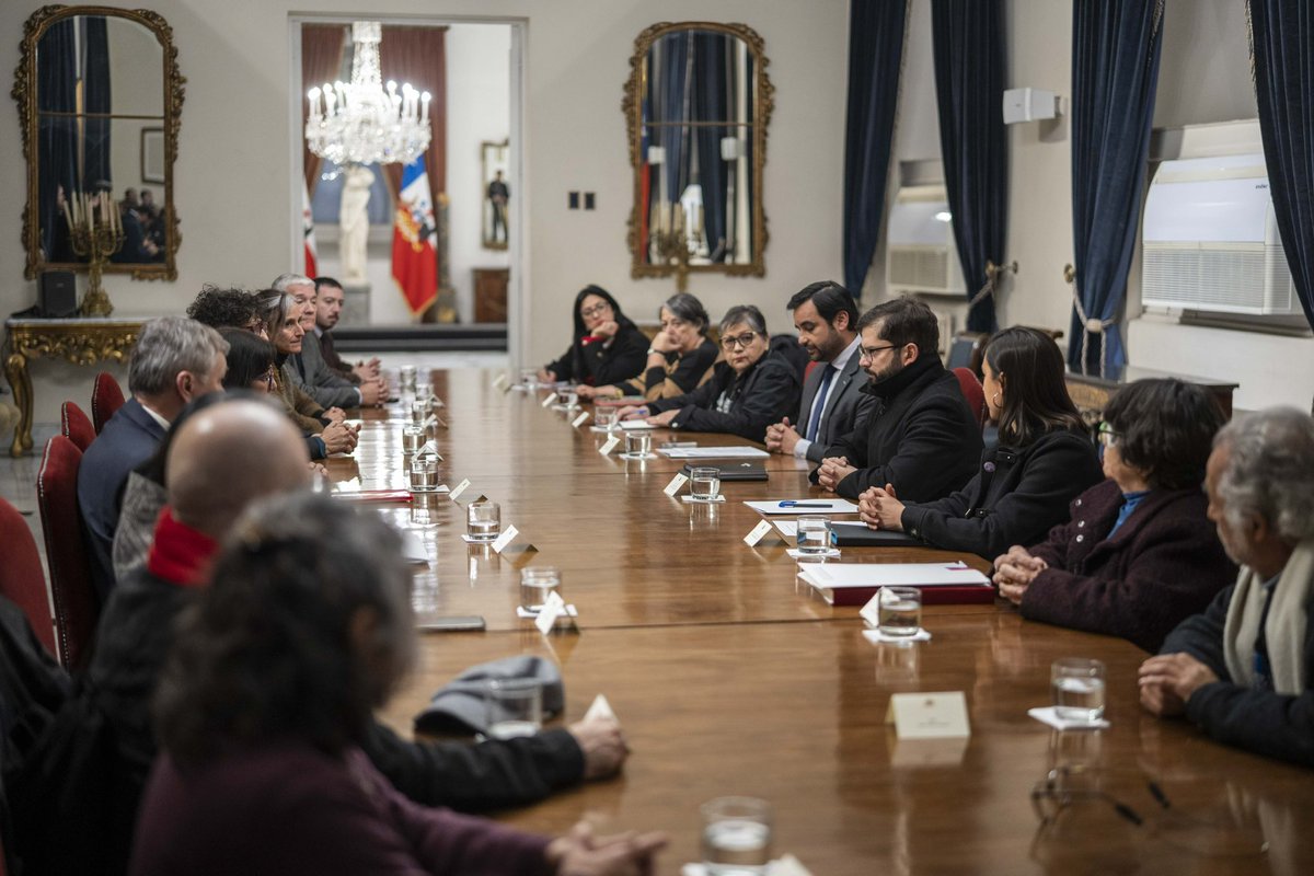 Archivo Presidencia de Chile 2022 - 2026 tweet media