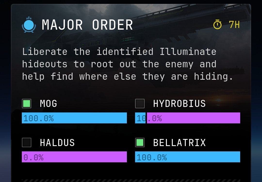 #Helldivers2 | #Helldivers2GalacticWar

GG