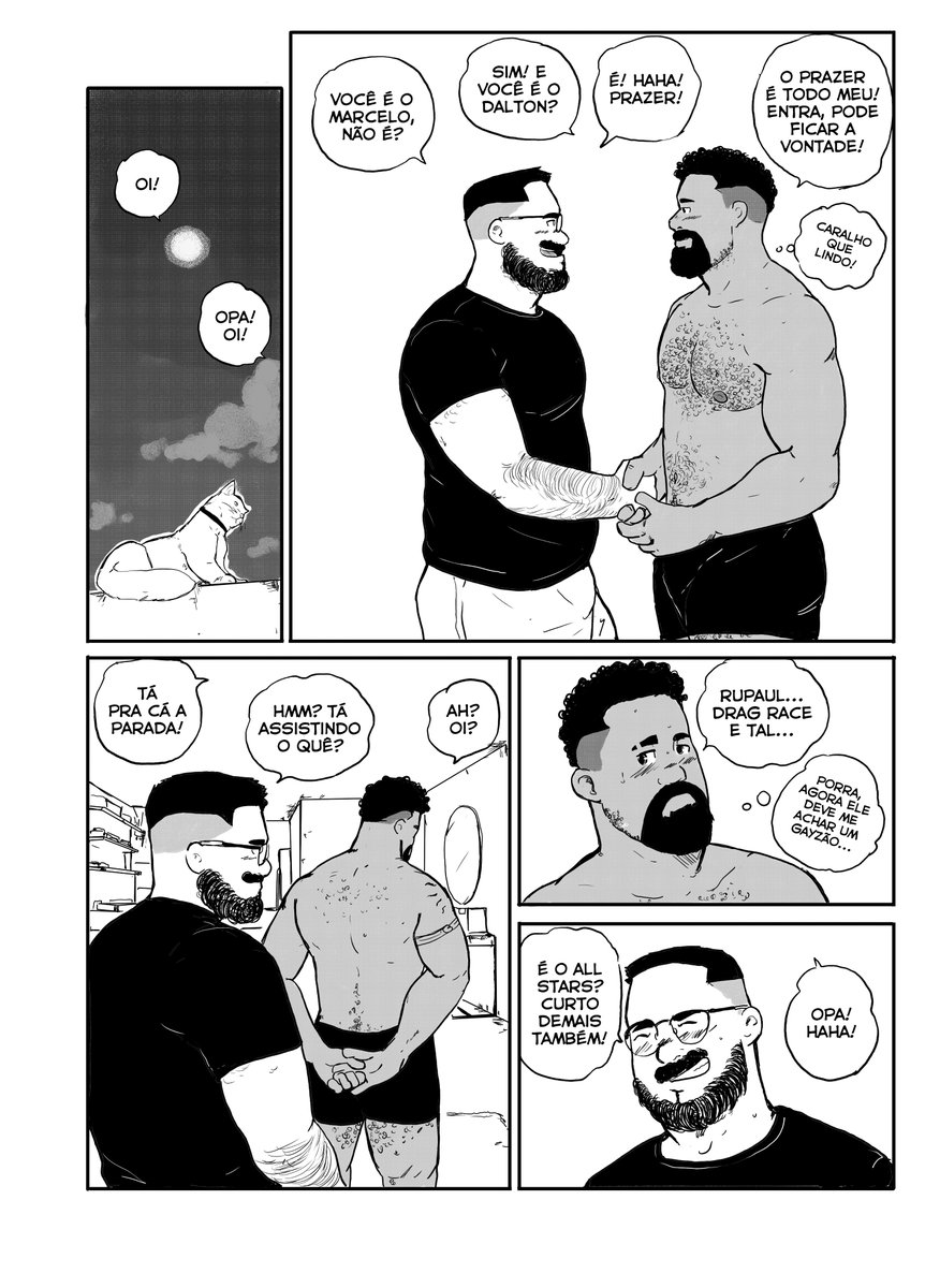 Quadrinho completinho novo pra leitura de vocês essa noite!! espero que curtam!! 

fliptru.com.br/comic/retirada…

🔄 + ❤️ pra ajudar o quadrinhista 🫣