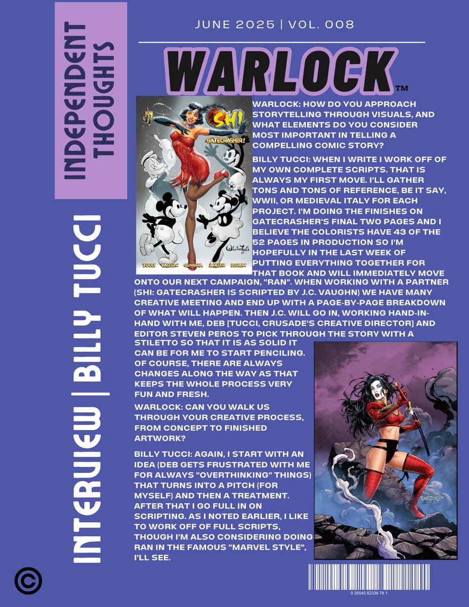 WarlockComics's tweet image. WARLOCK (Independent Comics Magazine) June | Vol. 008 Part Two (Pg5-8) #Comicsgate #ComicArt @EthanVanSciver @JonMalin @BillyTucci @__RiseAgain__ @KatyDidClips @SaltyDraws @WartTheWizard @retroboy1983 @andysmithart @gnolan12 @ArtThibert @BloodyRedBaron @aaronlopresti