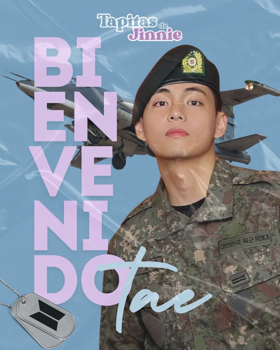 Bienvenidos de vuelta, Nam y Tae! 💜 El corazón de ARMY vuelve a latir hoy porque han regresado 🥹✨.Gracias por cumplir esta etapa con valentía, humildad y amor.  🫂
#WelcomeBackRM #WelcomeBackV
#TapitasDeJinnie #BTSARMY