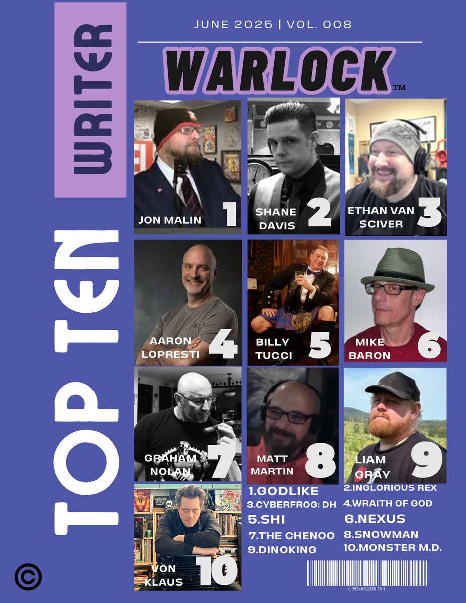 WarlockComics's tweet image. WARLOCK (Independent Comics Magazine) June | Vol. 008 Part One (Pg1-4) #comics #Comicsgate
@EthanVanSciver @shanedavisart @JonMalin @BillyTucci @gnolan12 @aaronlopresti @EnjetiArt @WartTheWizard @dickandcomix @DanLawlis @__RiseAgain__ @ArtThibert @VLolosOfficiel @MarkWahhhid