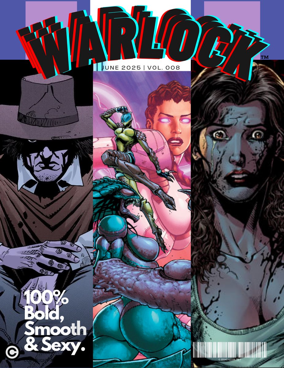 WarlockComics's tweet image. WARLOCK (Independent Comics Magazine) June | Vol. 008 Part One (Pg1-4) #comics #Comicsgate
@EthanVanSciver @shanedavisart @JonMalin @BillyTucci @gnolan12 @aaronlopresti @EnjetiArt @WartTheWizard @dickandcomix @DanLawlis @__RiseAgain__ @ArtThibert @VLolosOfficiel @MarkWahhhid