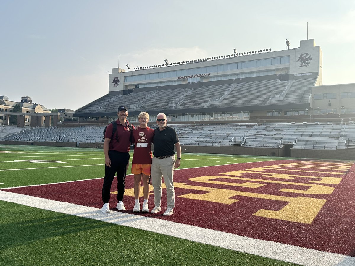 John Upchurch (@johnupchurchqb) on Twitter photo Had a great time at Boston College! Thank you to all of the coaches, definitely one of my favorite camps so far.
<a href="/CoachWillBC/">Will Lawing</a> <a href="/Coach_JDiBiaso/">Jonathan DiBiaso</a> <a href="/coachc_rob/">Cory Robinson</a> <a href="/QB_DNA/">QBDNA</a> <a href="/bhernyscoutguy/">Brian Herny</a> <a href="/RecruitingBh/">BH Recruiting Assistance</a> Had a great time at Boston College! Thank you to all of the coaches, definitely one of my favorite camps so far.
<a href="/CoachWillBC/">Will Lawing</a> <a href="/Coach_JDiBiaso/">Jonathan DiBiaso</a> <a href="/coachc_rob/">Cory Robinson</a> <a href="/QB_DNA/">QBDNA</a> <a href="/bhernyscoutguy/">Brian Herny</a> <a href="/RecruitingBh/">BH Recruiting Assistance</a>