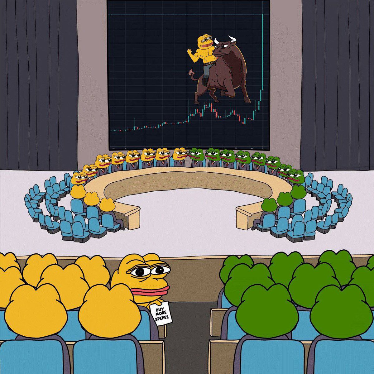$PEPE and #PEPE2 will rule the bull run