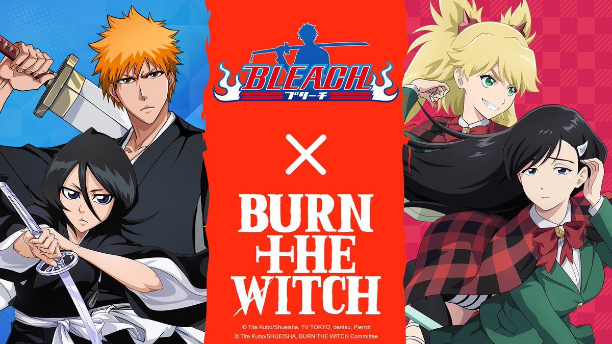 bleachscans's tweet photo. In a new Q&amp;A, BLEACH creator Tite Kubo was asked if Ichigo would come into conflict with Wing Bind from BURN THE WITCH if he went to London for his job as a translator.

Kubo said he is keeping this secret for now since he may draw it someday 👀

#BLEACH #BLEACH_anime #ジャンプ https://t.co/deI0rv9Fz7
