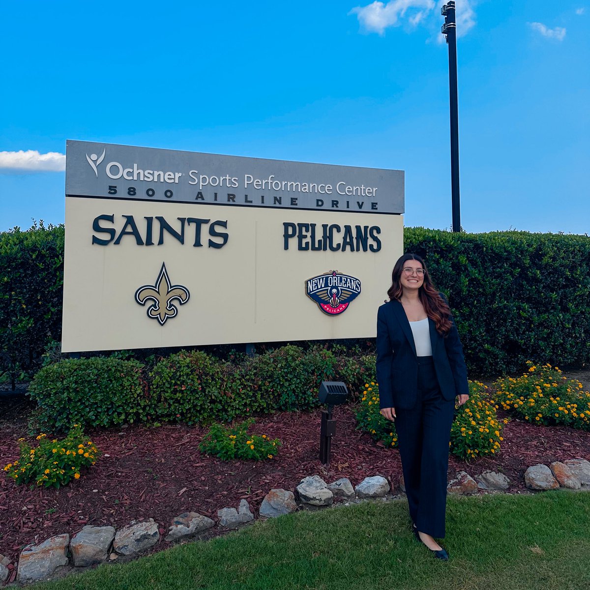 I am thrilled to share I have officially started my post-grad journey!

Last week, I began my role as a Social Media Associate with the New Orleans Saints and New Orleans Pelicans. I can’t wait to grow with this brand. ⚜️

Go Saints &amp; Go Pels! 🏀🏈