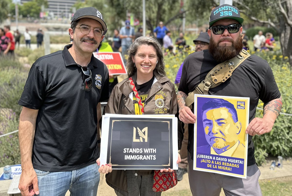 We’re happy and relieved to see <a href="/SEIU/">SEIU</a> CA President David Huerta released from ICE detention. 

Thank you to everyone who stood up and spoke out.