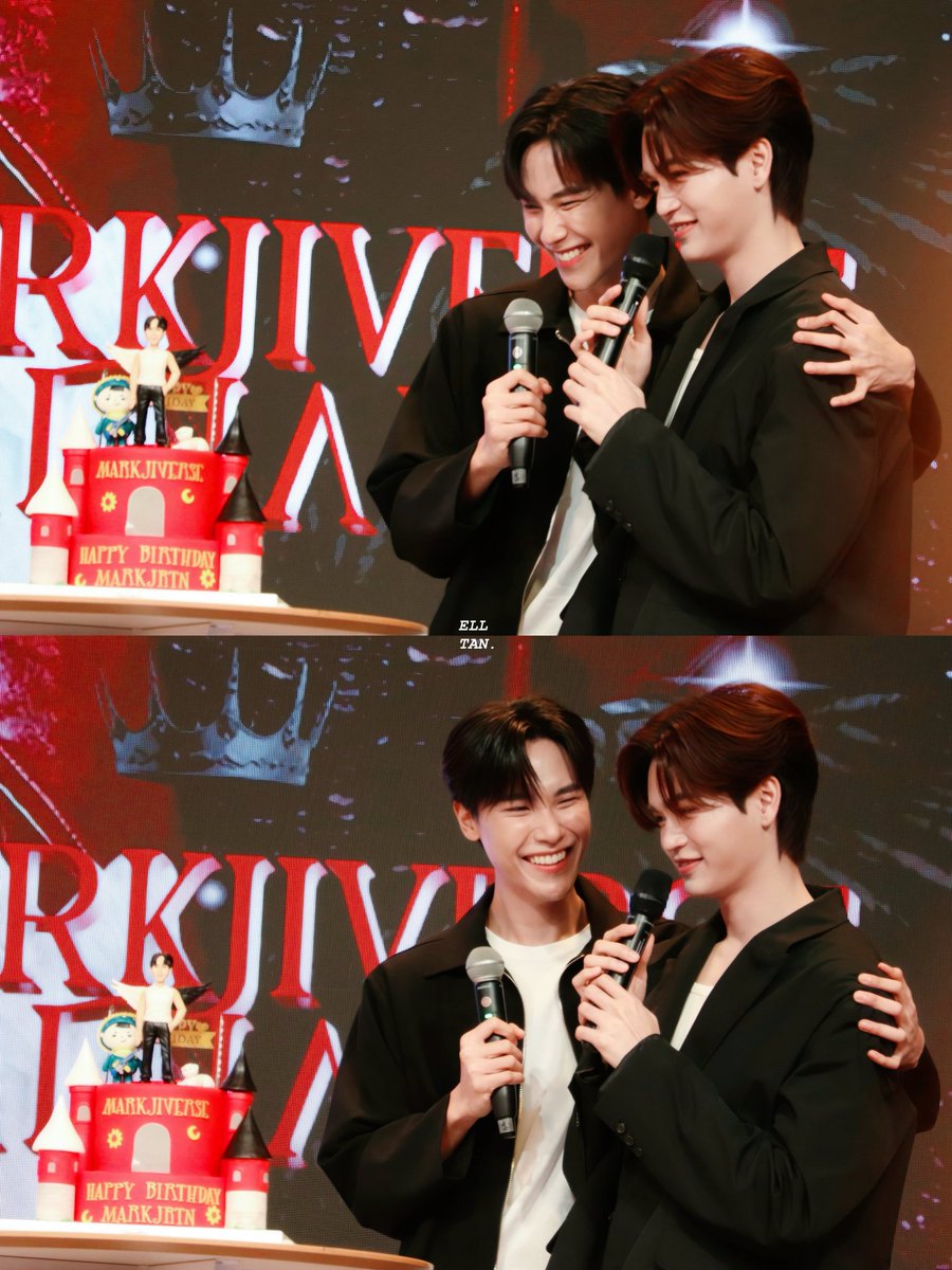 รูปนี้ไม่เหมือนงานวันเกิดเลย เหมือนงานนั้นมาก แล้วสายตาพี่จูคือเอ็นดูสุดหัวใจ น้องม้าคก็ดูน้องน้อยน่าเอ็นดูมาก มีมวลสิ่งนั้นเต็มไปหมดเลย
