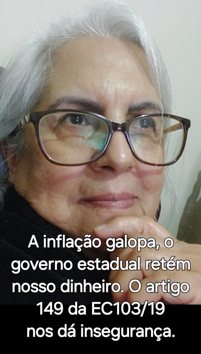Golden Mary (@goldenvieira) on Twitter photo <a href="/RitaSil05233512/">Rita Silva</a> <a href="/HannahM48362871/">Hannah Maria</a> <a href="/STF_oficial/">STF</a> <a href="/gilmarmendes/">Gilmar Mendes</a> <a href="/LRobertoBarroso/">Luís Roberto Barroso</a> <a href="/alexandre/">Alexandre de Moraes</a> <a href="/nunesmarquesk/">Kassio Nunes Marques</a> <a href="/MinAMendonca/">André Mendonça</a> <a href="/Cristianozaninm/">Cristiano Zanin Martins</a> <a href="/FlavioDino/">Flávio Dino 🇧🇷</a> Pense, com carinho ❤️, na situação dos aposentados. Continue com o julgamento da inconstitucionalidade do artigo 149 da EC103/19, por favor, Excelência!
<a href="/gilmarmendes/">Gilmar Mendes</a> <a href="/STF_oficial/">STF</a> <a href="/LRobertoBarroso/">Luís Roberto Barroso</a> <a href="/alexandre/">Alexandre de Moraes</a> Xô Confisco!
#AposentadoriaJusta <a href="/RitaSil05233512/">Rita Silva</a> <a href="/HannahM48362871/">Hannah Maria</a> <a href="/STF_oficial/">STF</a> <a href="/gilmarmendes/">Gilmar Mendes</a> <a href="/LRobertoBarroso/">Luís Roberto Barroso</a> <a href="/alexandre/">Alexandre de Moraes</a> <a href="/nunesmarquesk/">Kassio Nunes Marques</a> <a href="/MinAMendonca/">André Mendonça</a> <a href="/Cristianozaninm/">Cristiano Zanin Martins</a> <a href="/FlavioDino/">Flávio Dino 🇧🇷</a> Pense, com carinho ❤️, na situação dos aposentados. Continue com o julgamento da inconstitucionalidade do artigo 149 da EC103/19, por favor, Excelência!
<a href="/gilmarmendes/">Gilmar Mendes</a> <a href="/STF_oficial/">STF</a> <a href="/LRobertoBarroso/">Luís Roberto Barroso</a> <a href="/alexandre/">Alexandre de Moraes</a> Xô Confisco!
#AposentadoriaJusta