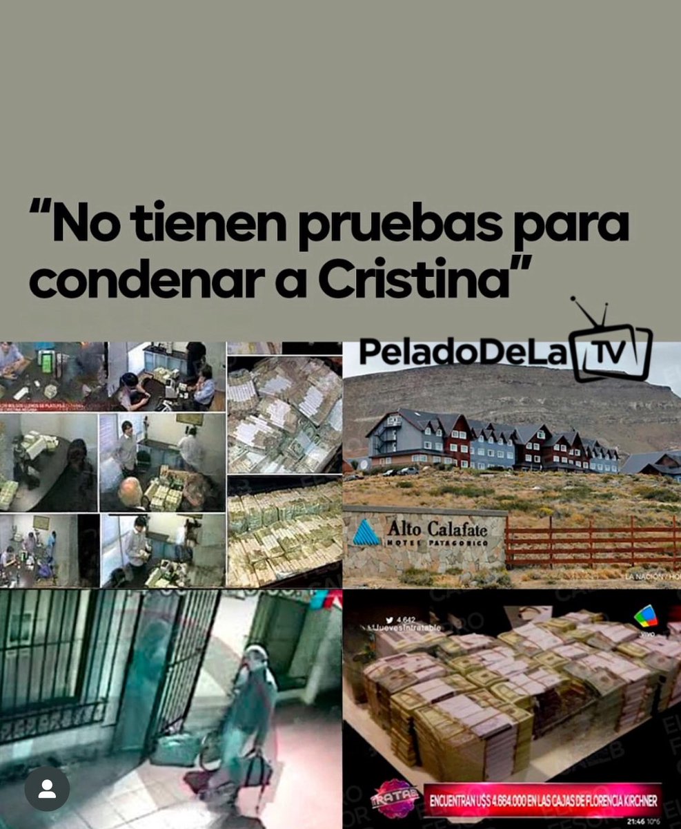 Cristina Kirchner: “No tienen pruebas”