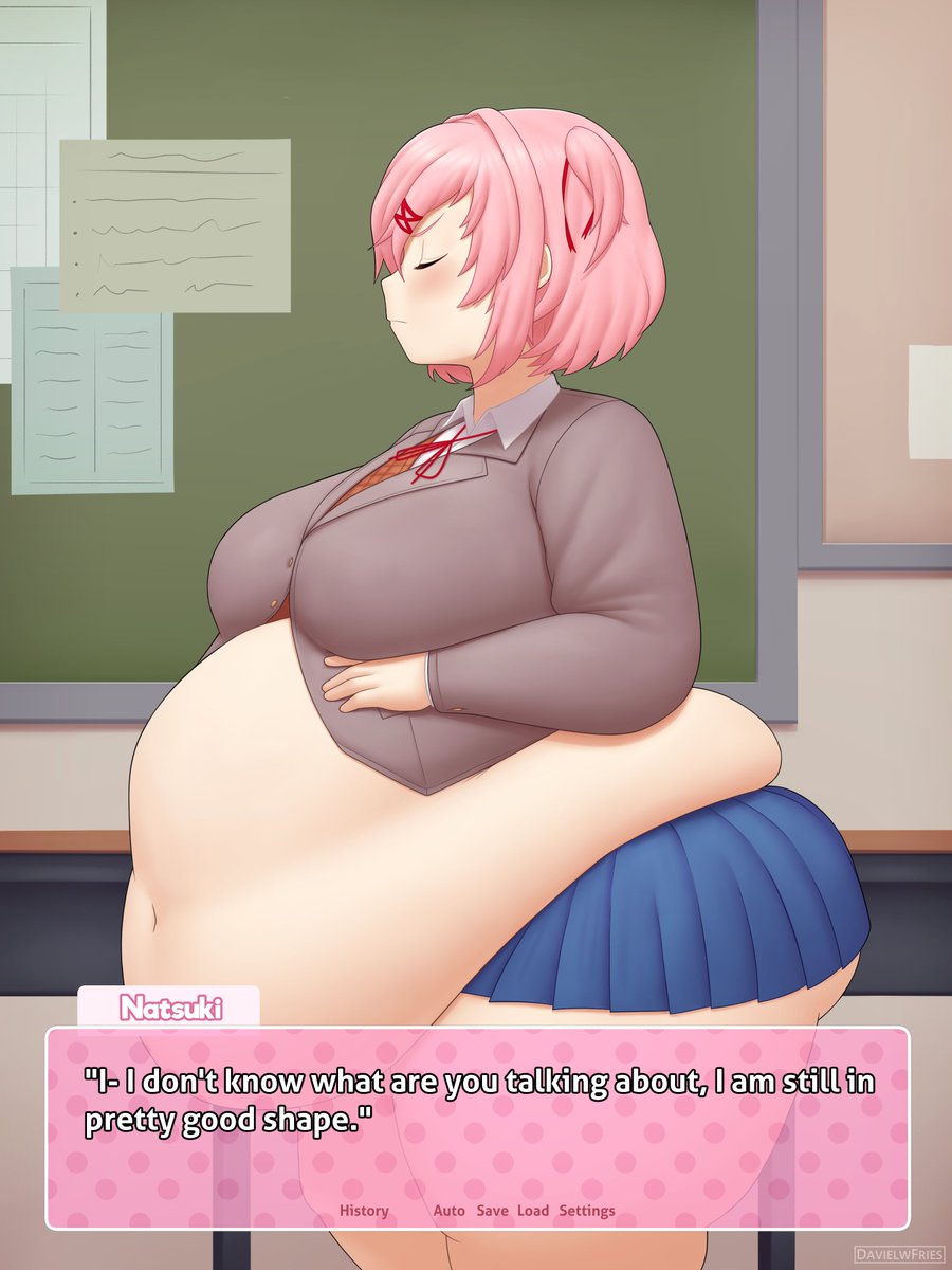Daviel_w_Fries's tweet image. 1. [ Sure.... ]

2. [ Oh yeah? Then it&apos;s ok if I share my lunch with you, right? ]

Natsuki - Doki Doki Literature