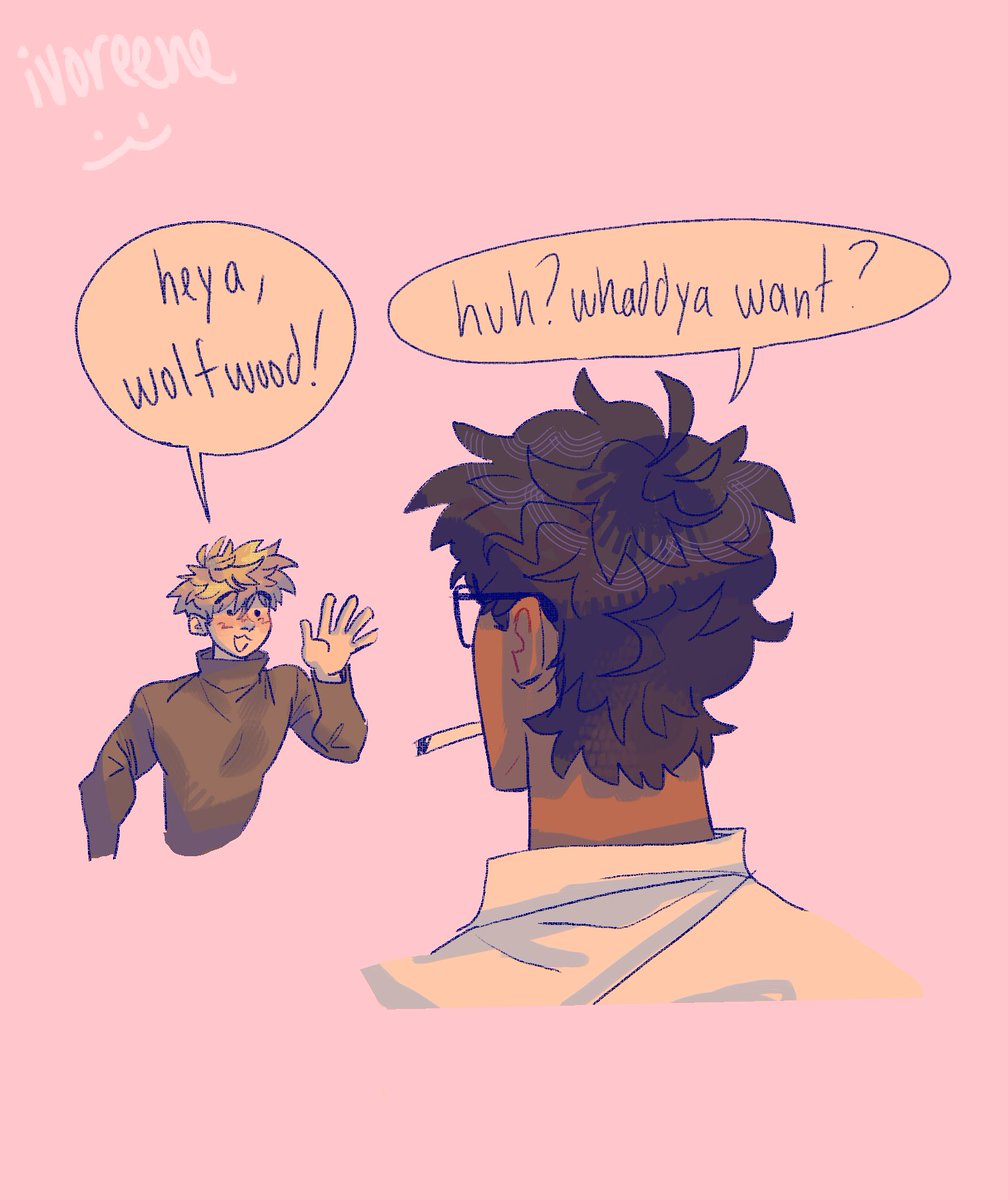 ivoreene's tweet image. colored this doodle from last week heh. i need them to hug under normal circumstances #vashwood