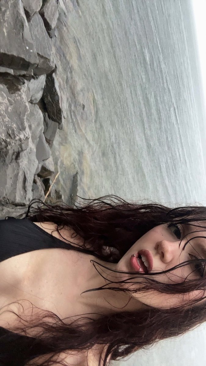 proxysoda's tweet image. bro this lake is so ecco2k peroxide music video core im literally there