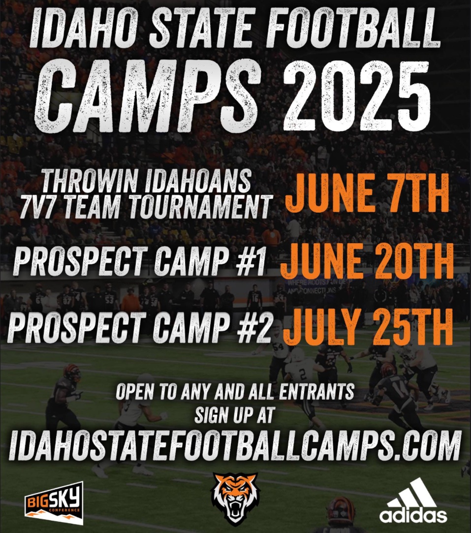Hudson Snook (@hudson_snook76) on Twitter photo Can’t wait to attend the Idaho State University Prospect camp next week, June 20th!!
<a href="/Tline_Fball/">Timberline Wolves Football</a> <a href="/IdahoRecruitHub/">Idaho Recruit Hub</a> <a href="/PrepRedzoneID/">Prep Redzone Idaho</a> <a href="/BengalGridiron/">Idaho State Football</a> Can’t wait to attend the Idaho State University Prospect camp next week, June 20th!!
<a href="/Tline_Fball/">Timberline Wolves Football</a> <a href="/IdahoRecruitHub/">Idaho Recruit Hub</a> <a href="/PrepRedzoneID/">Prep Redzone Idaho</a> <a href="/BengalGridiron/">Idaho State Football</a>
